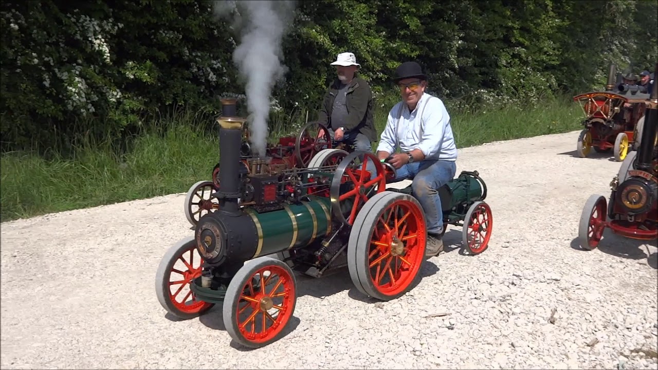 Statfold Barn Giant miniature traction engine rally 2019