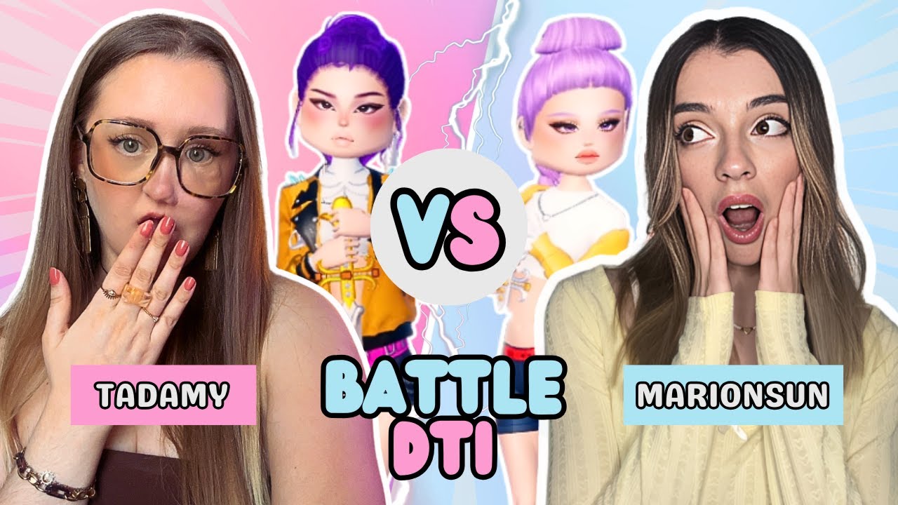 BATTLE DTI : Qui fera la meilleure HUNTRIX ? avec@MarionsunGaming   (Dress to Impress Roblox)