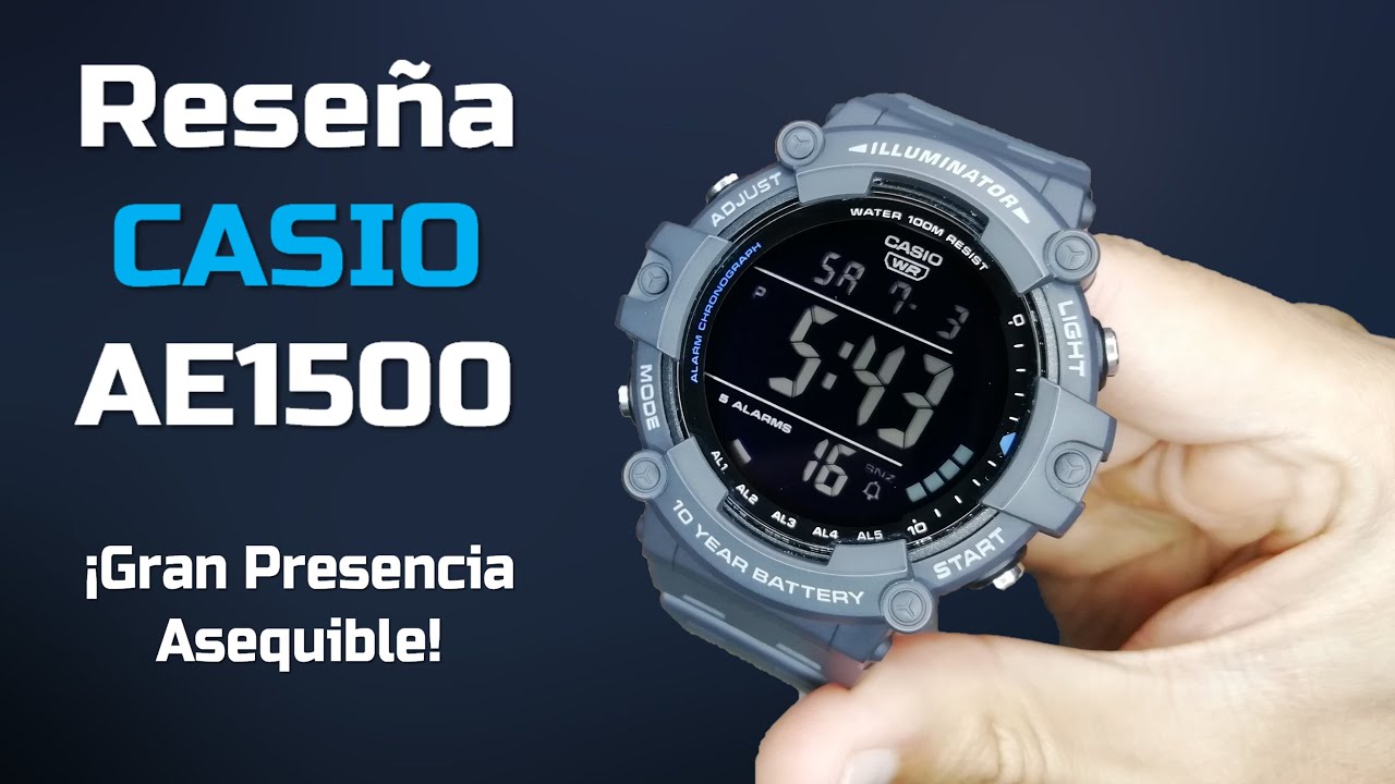 Casio AE-1500WH Давайте выясним, что делает его таким популярным! Рассмотрение