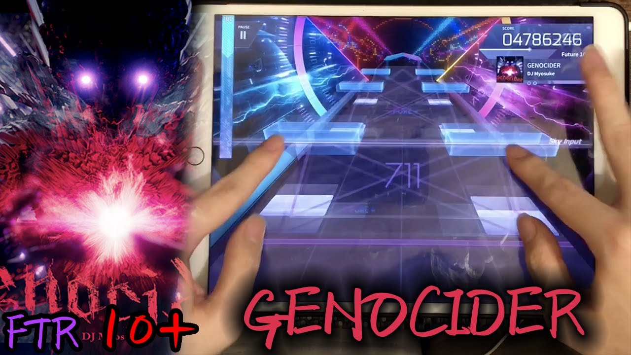 【WACCA合作:四壓海警告】GENOCIDER [FTR 10+] Pure Memory!!! (Max-9) 10001474pt【Arcaea】