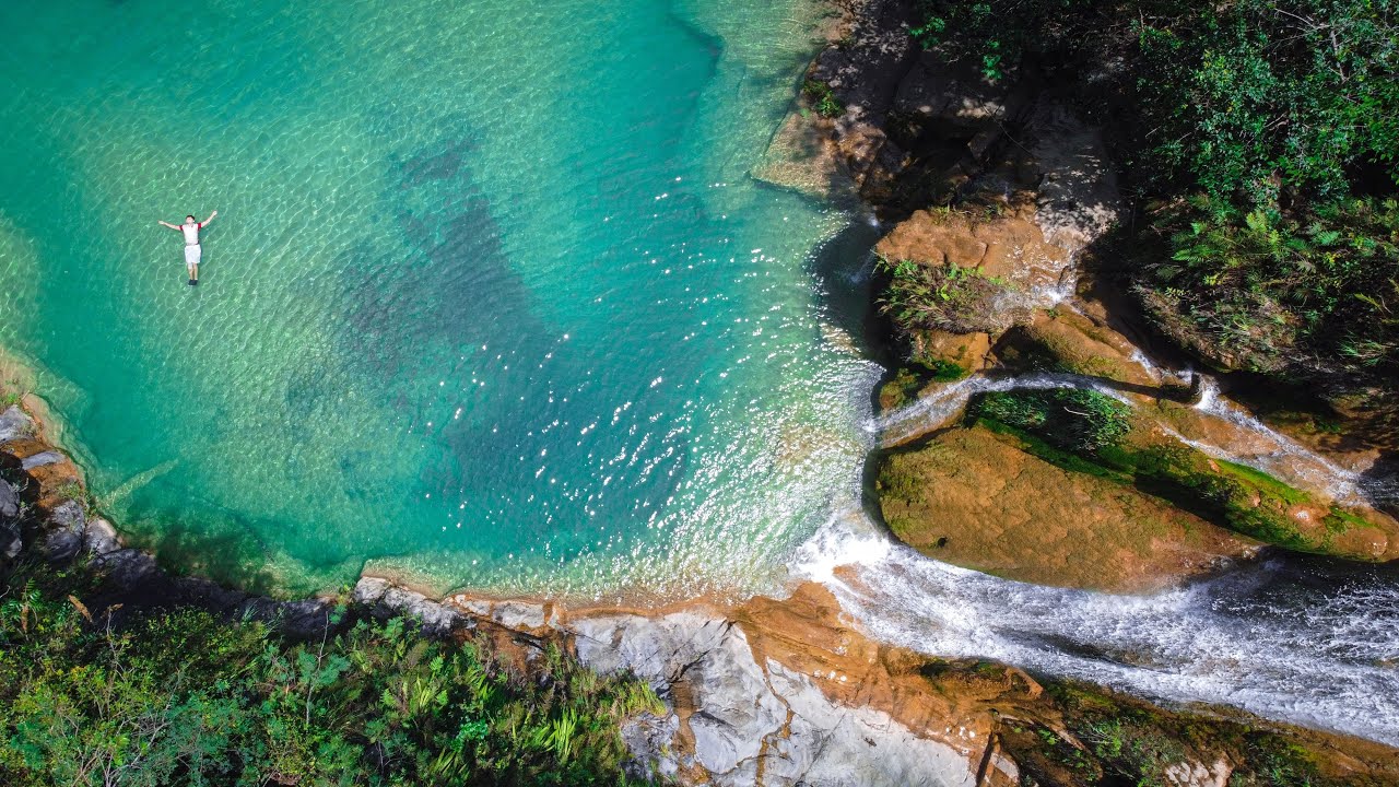 Cascada la cebolla: UNA POZA COLOR TURQUESA EN NL. Como llegar a detalle