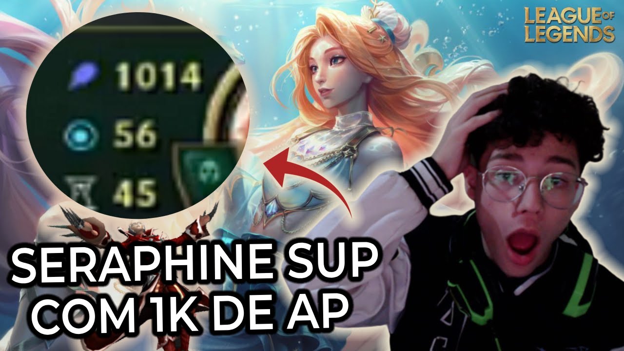 FIQUEI COM MAIS DE 1000 DE AP E CARREGUEI DE SERAPHINE SUPORTE CONTRA UM VLADIMIR!!