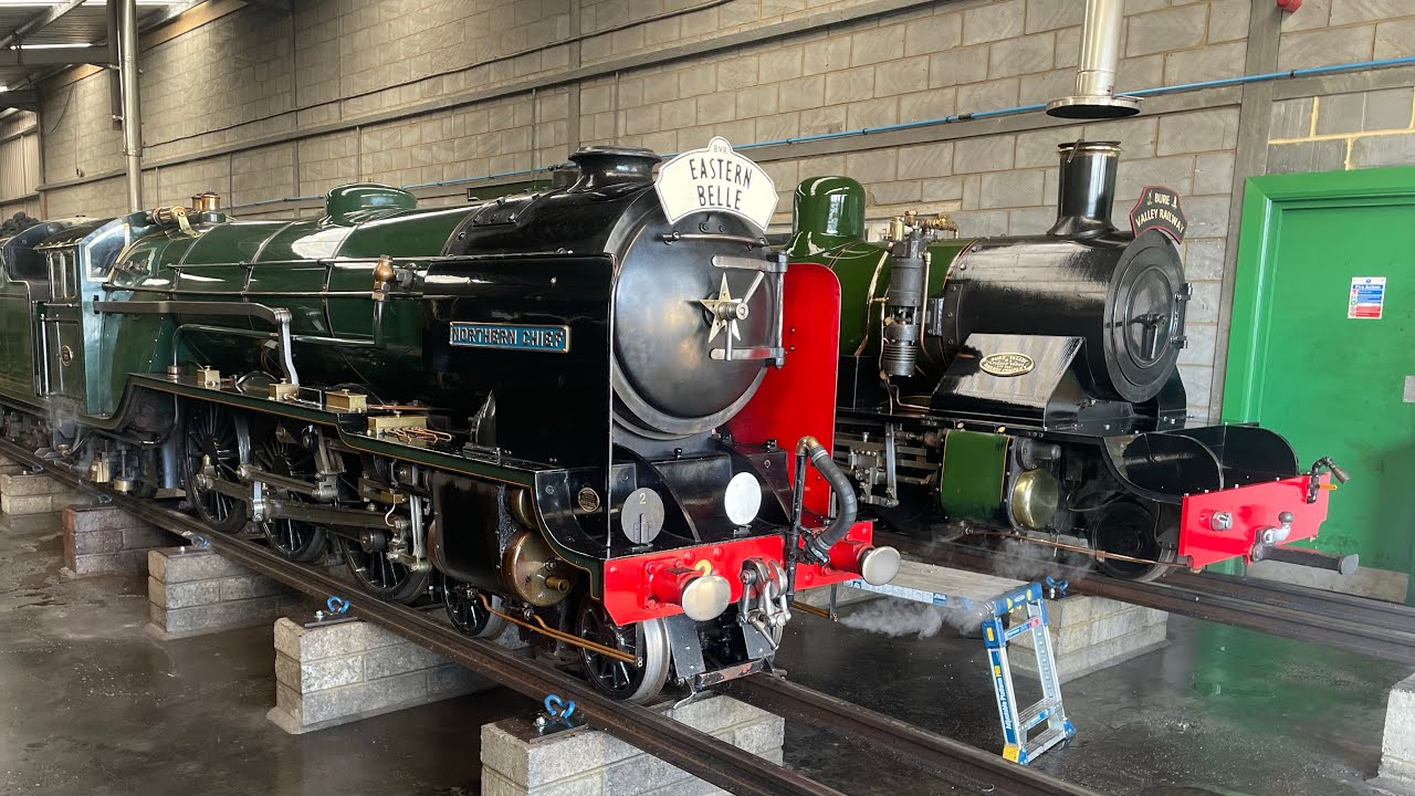 Northern Chief Footplate featuring Spitfire - Romney Hythe and Dymchurch Railway