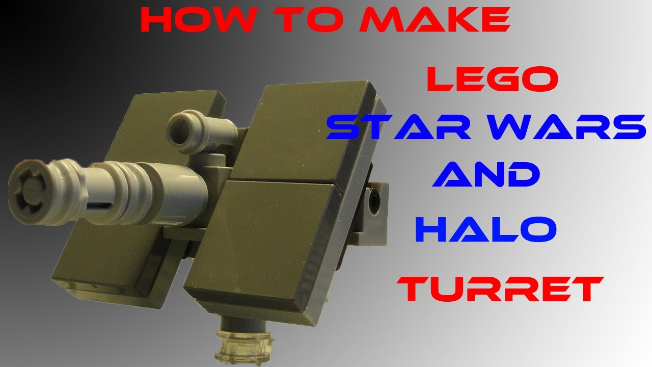 LEGO:How To Make a LEGO Star Wars/HALO Turret