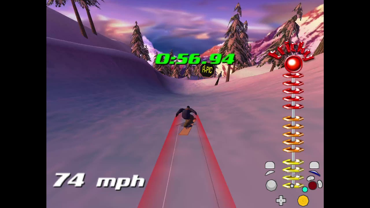 SSX Tricky - Elysium Alps Race (Clean) - 2:56.78 (WR)