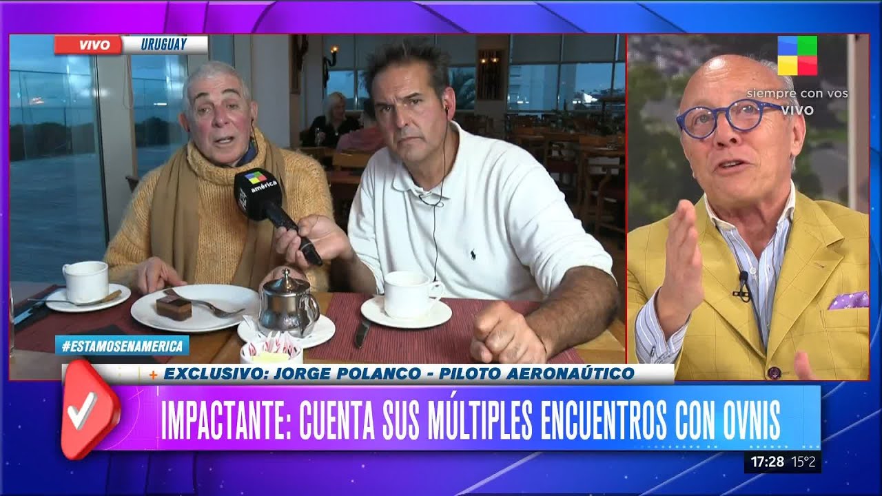 🎙️ Carlos Perciavalle cuenta sus encuentros con extraterrestres