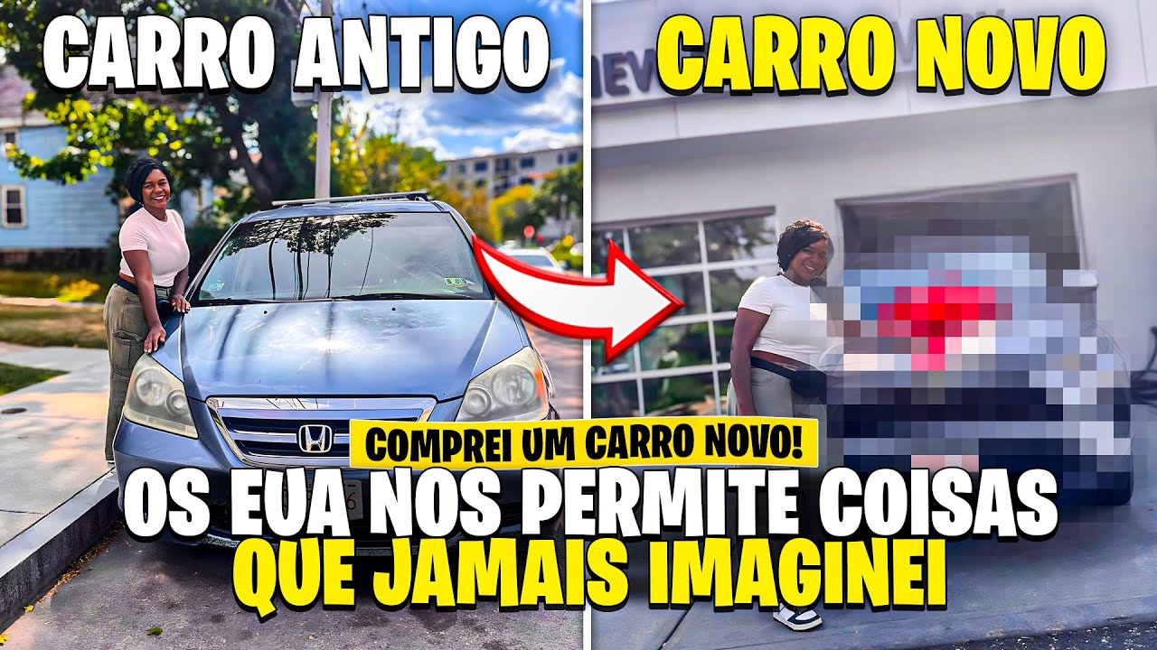 NOVA CONQUISTA! MEU CARRO NOVO E A HISTÓRIA DO MEU PRIMEIRO VEÍCULO NOS EUA