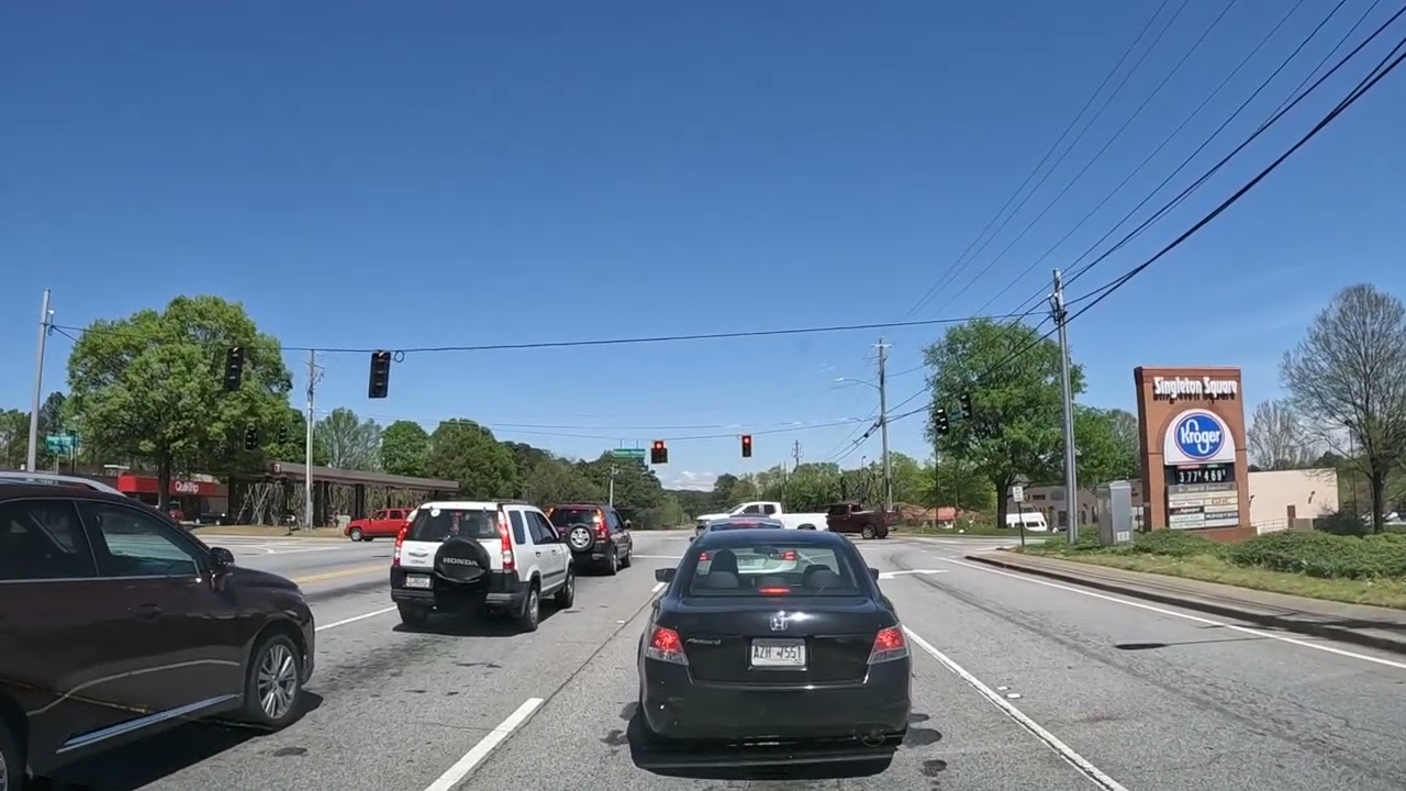 South Norcross Tucker to Beaver Ruin  April 17th 2022 #norcross #tucker #driving #automobile #tour