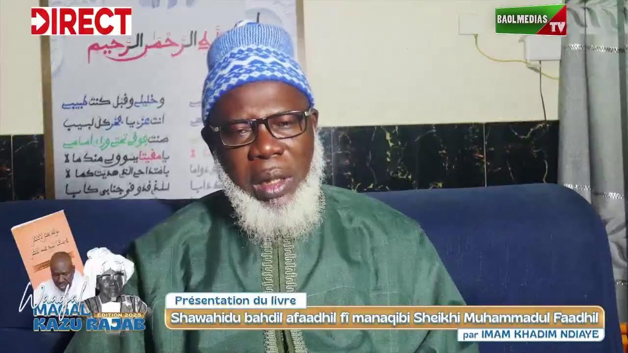 Magal Kazou Rajab 2025-  Touba Live January 27