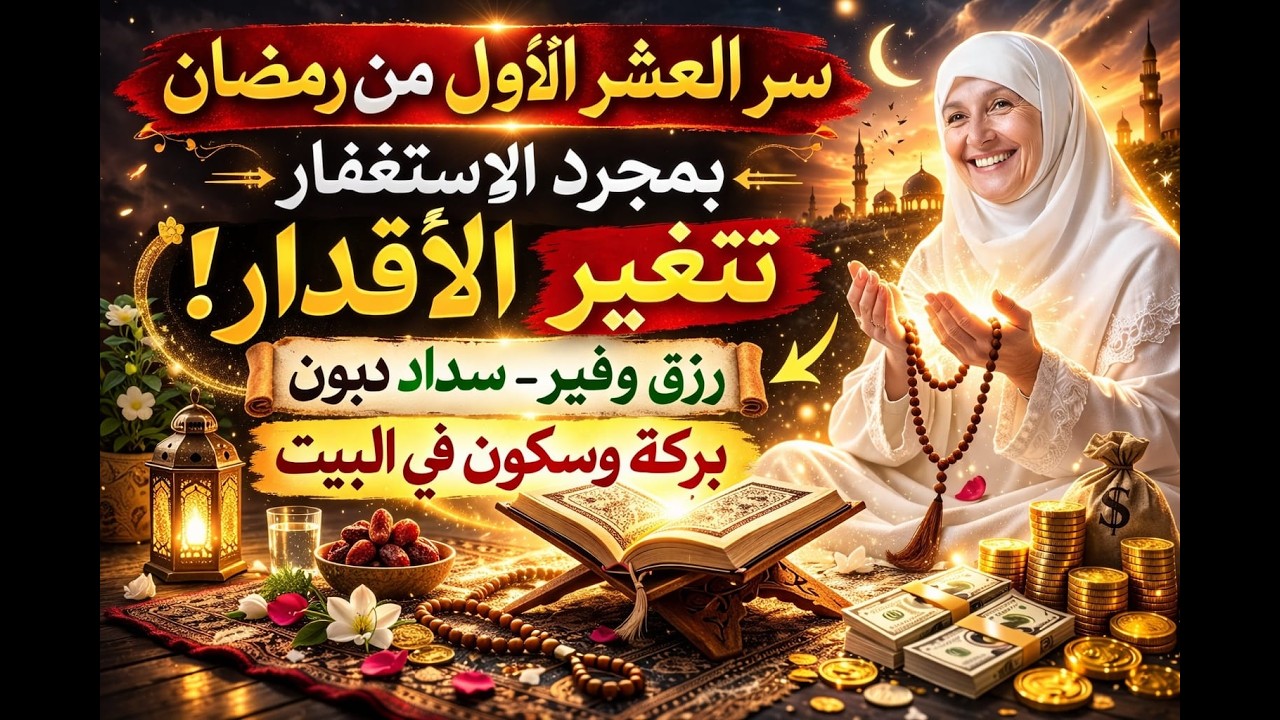 سرّ أول 10 أيام من رمضان | خطة فتح الرزق والتجارة في الخليج!