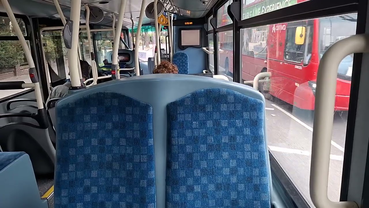 *MEGA DOWNSHIFTS + HIGH REVS* Arriva London VDL DB300/Wright Gemini 2 LJ09SUA DW219 | Service T6