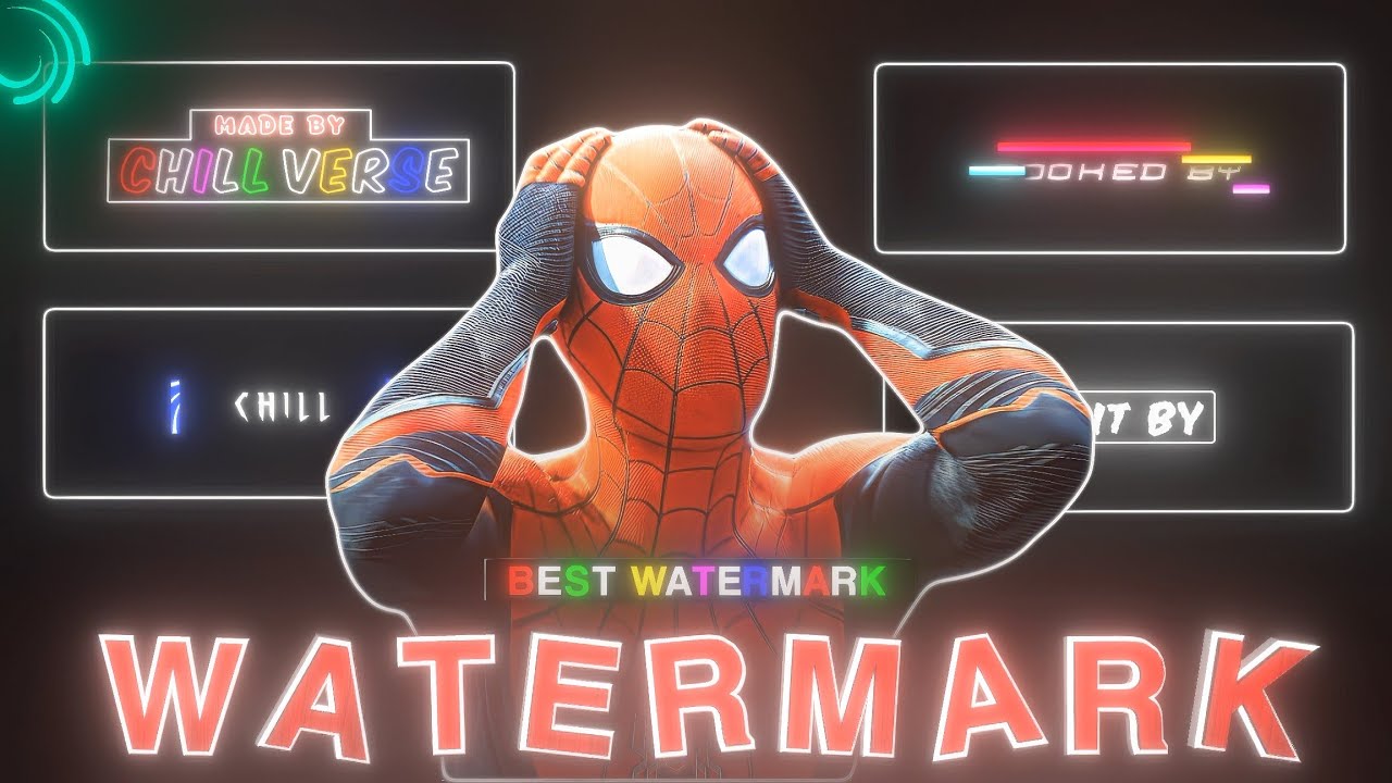 Best Watermark Pack For Your Edits Made in Alight motion 🤯🔥(+PRESET)