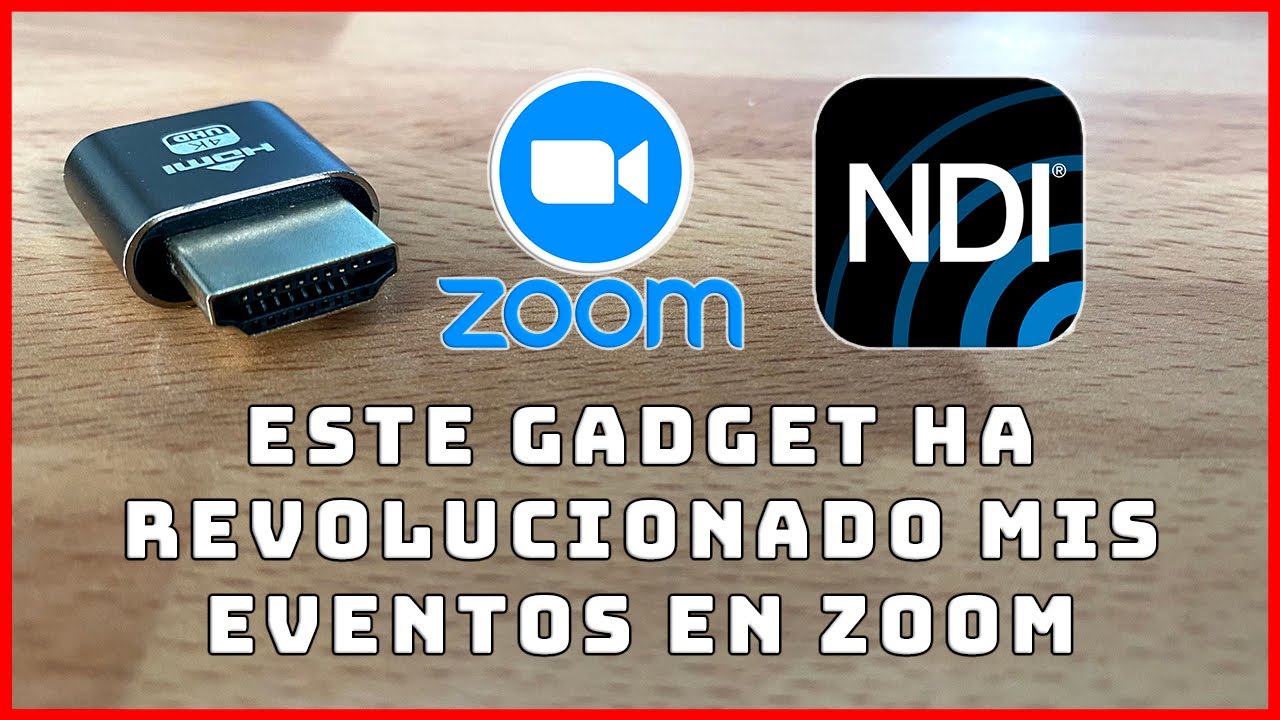 ✅ TRUCOS con las NDI l Tools 📡 para ZOOM #1 🔴 | Screen Capture, KVM, display dummy