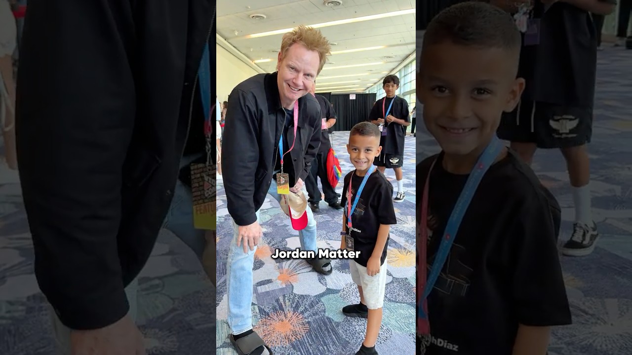 Jordan Matter Is Amazing! 🤯 @jordanmatter #jordanmatter #youtuber #topyoutuber #vidcon #vidcon2025