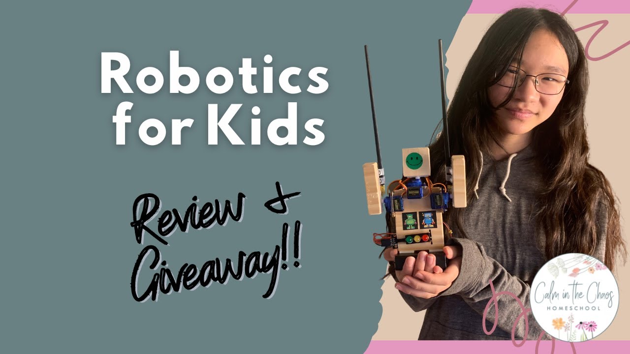 ROBOTICS COURSE FOR KIDS REVIEW AND GIVEAWAY! | Online Robotics Workshops for Kids and Teens