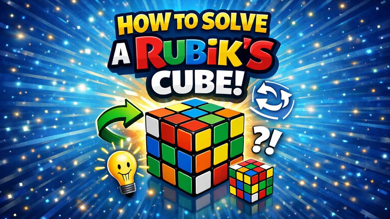How To Solve A Rubik’s Cube (Easiest Method 2026)