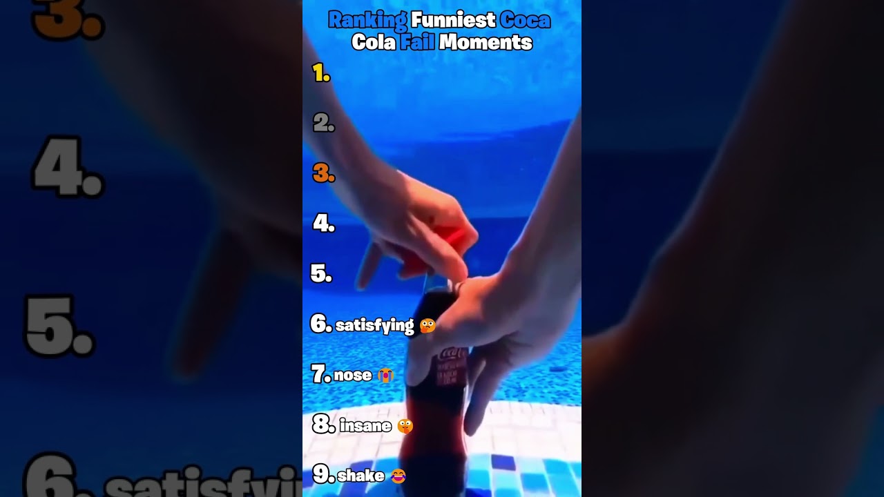 Ranking Funniest Coca Cola Fail Moments