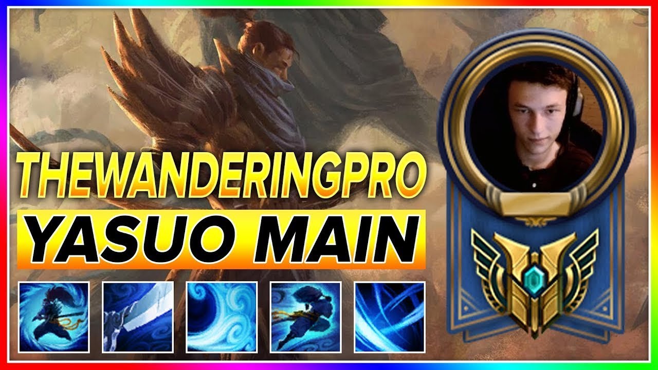 TheWanderingPro Yasuo Montage  - 야스오 TheWanderingPro 매드무비 - EUW Yasuo Main|| Master LOL