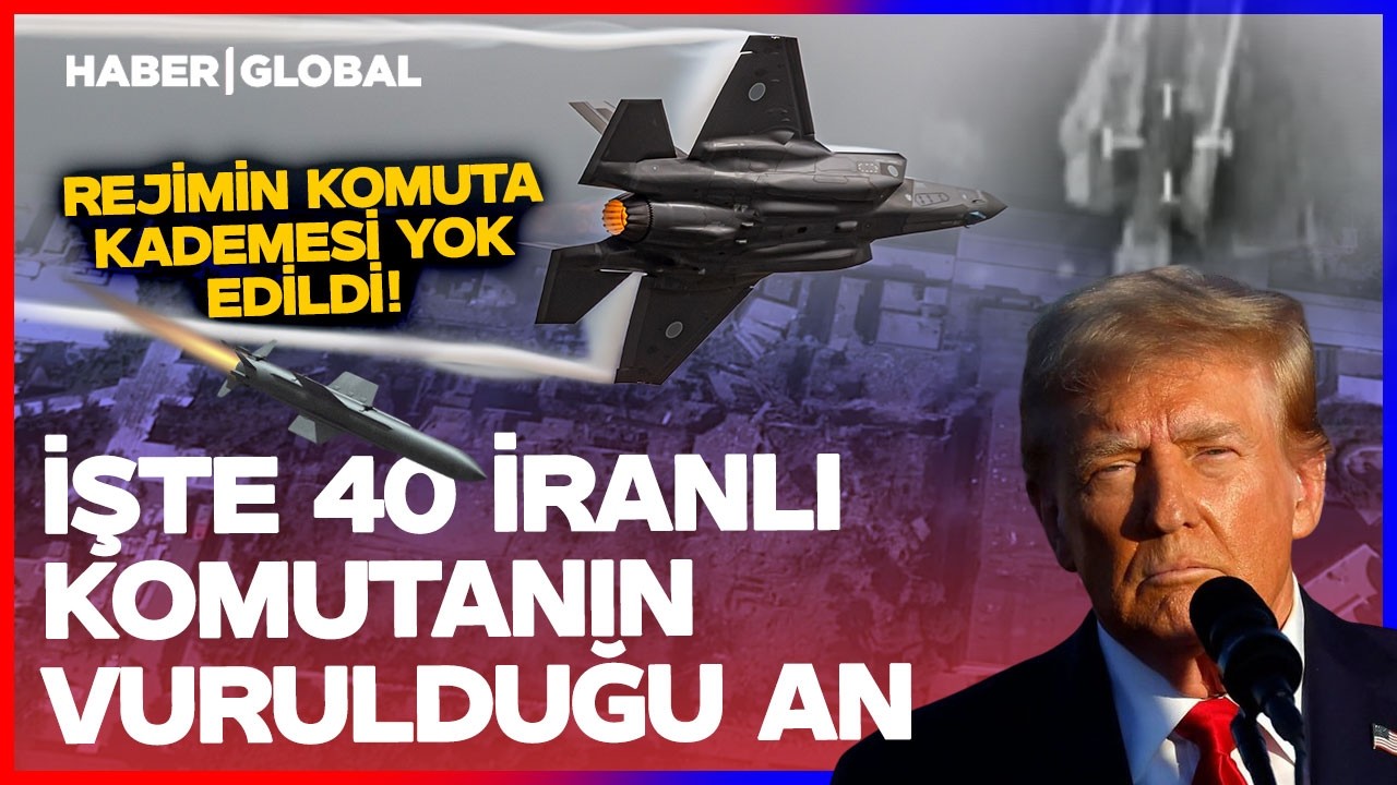 İŞTE 40 İRANLI KOMUTANIN VURULMA ANI! ABD İran'ın Komuta Kademesini Böyle Yok Etti!