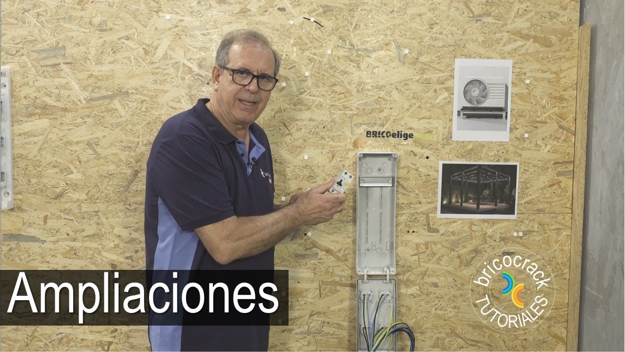 Ampliar circuitos en cuadro el&eacute;ctrico e instalar cuadro secundario taller o jard&iacute;n (Bricoccrack)