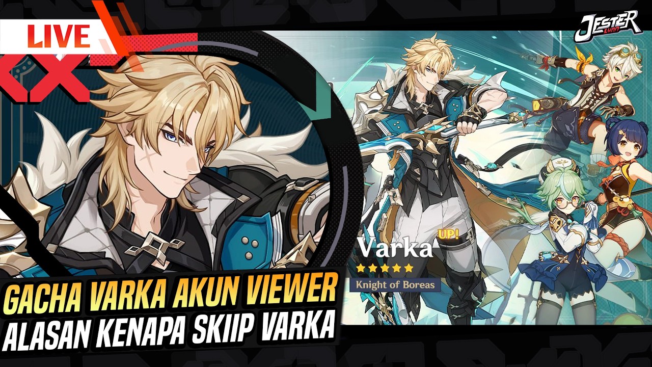 🔴GACHA VARKA AKUN VIEWER! KENAPA BANYAK YANG SKIP VARKA?! Ep.1915 | Genshin Impact Indonesia
