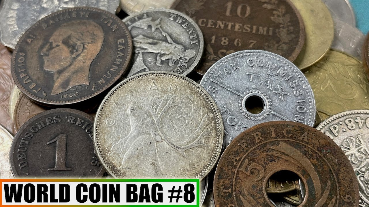 Better World Coin Loot Bag - SILVER & 1800s Discoveries + Unique History - Bag #8
