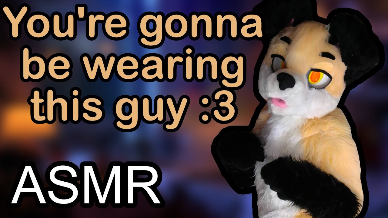 [Furry ASMR] Boyfriend Lets You Wear His Fursuit | Fur Sounds, Brushing, Whispering, Roleplay