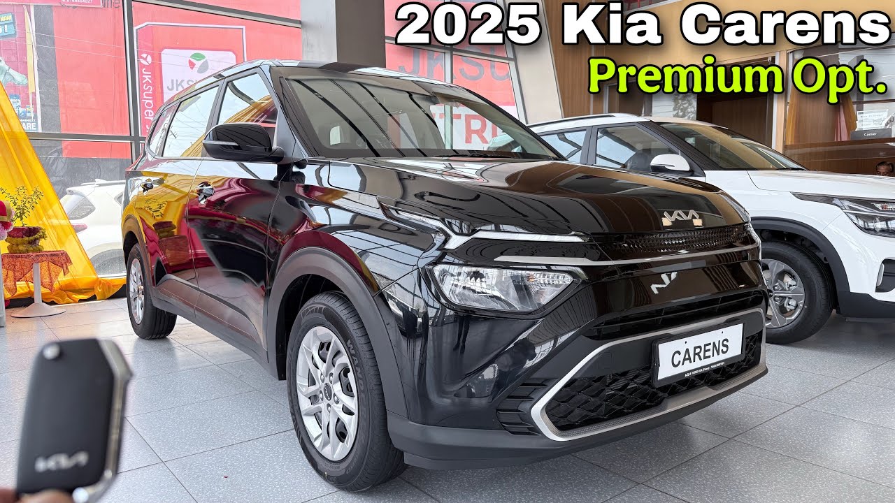 Kia Carens premium optional 2025 | Price & Features ❣️ | Kia Carens 2nd base model | The Autoworld