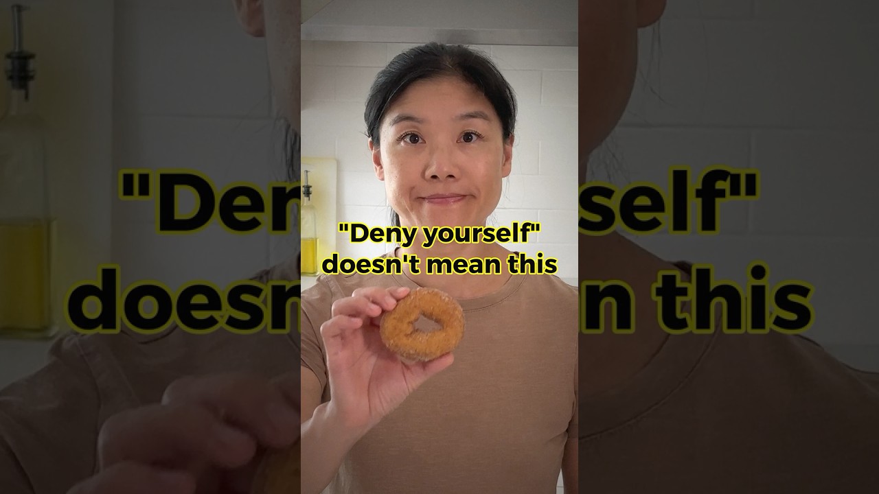 Deny yourself doesn’t mean this…