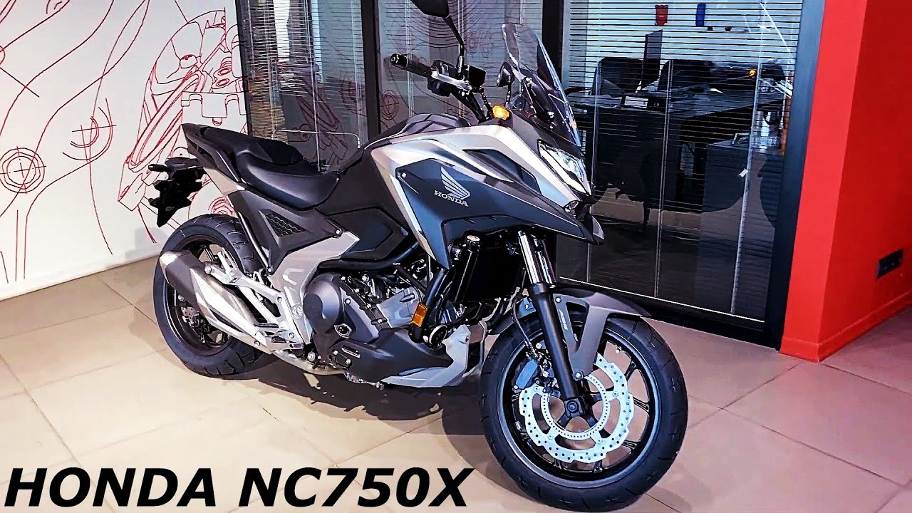 HONDA NC750X Red MANUAL Transmission, Blue & Black DCT - Review, Engine & Exhaust Sound, NEW!!!
