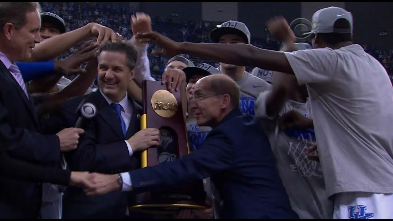 2011-2012 - Kentucky Basketball - National Championship Trophy Presentation