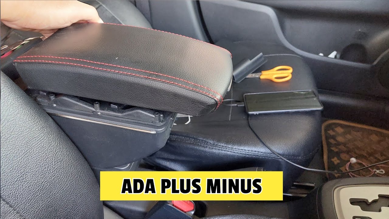 Review Armrest Tengah Universal di Mitsubishi Mirage