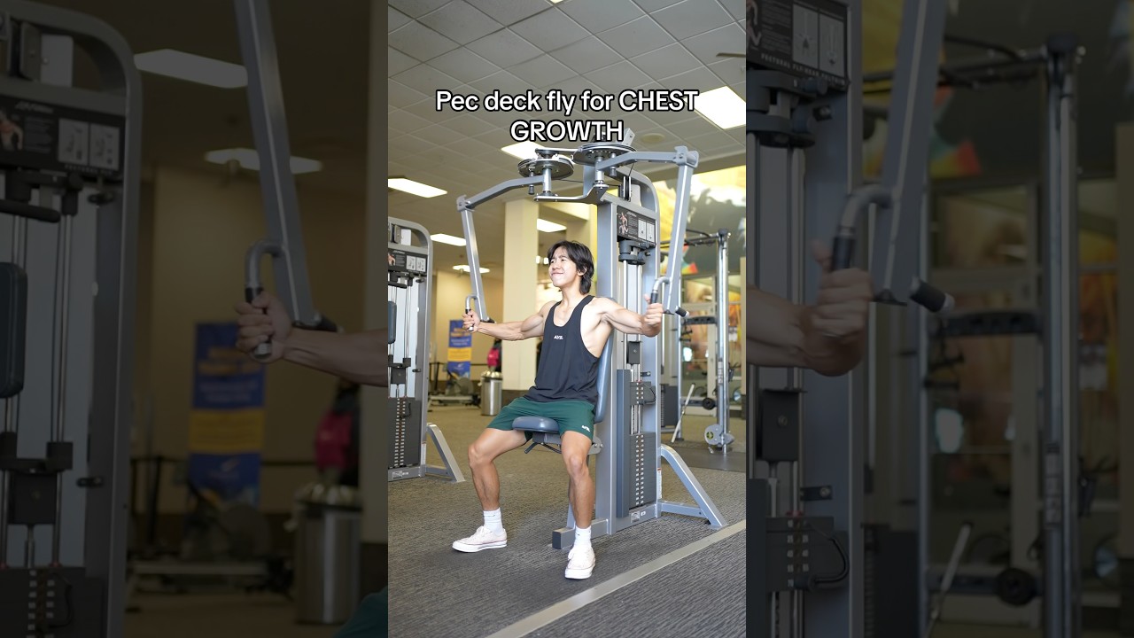 How to do Pec Deck Fly Properly for Chest Growth
