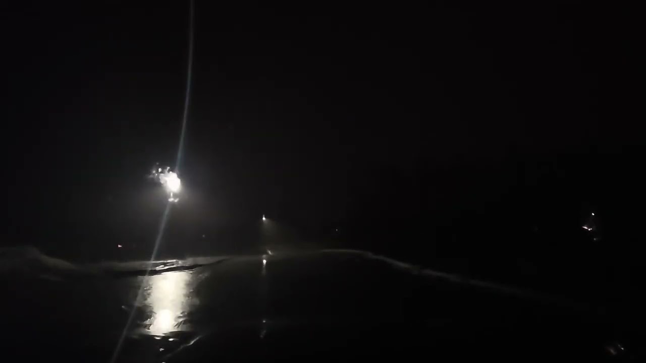 Lonely Road on a Rainy Night
