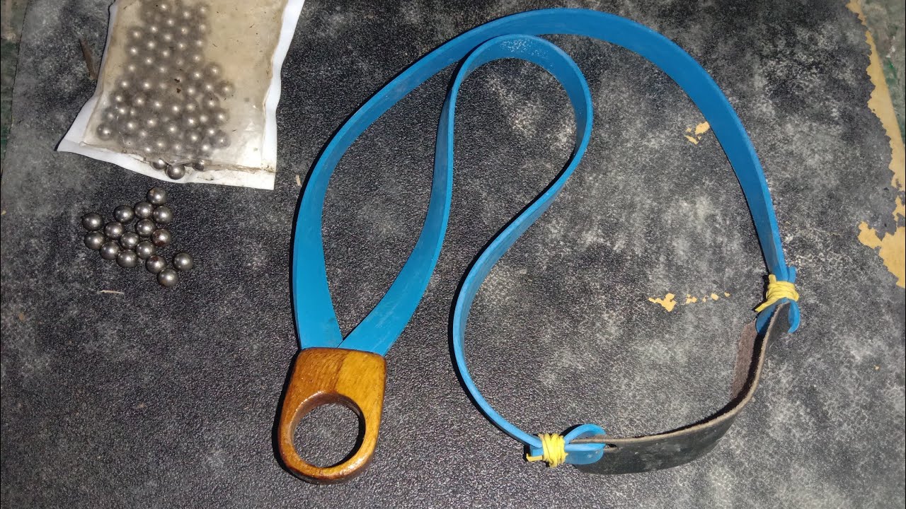 how to make wooden ring slingshot and how to use it