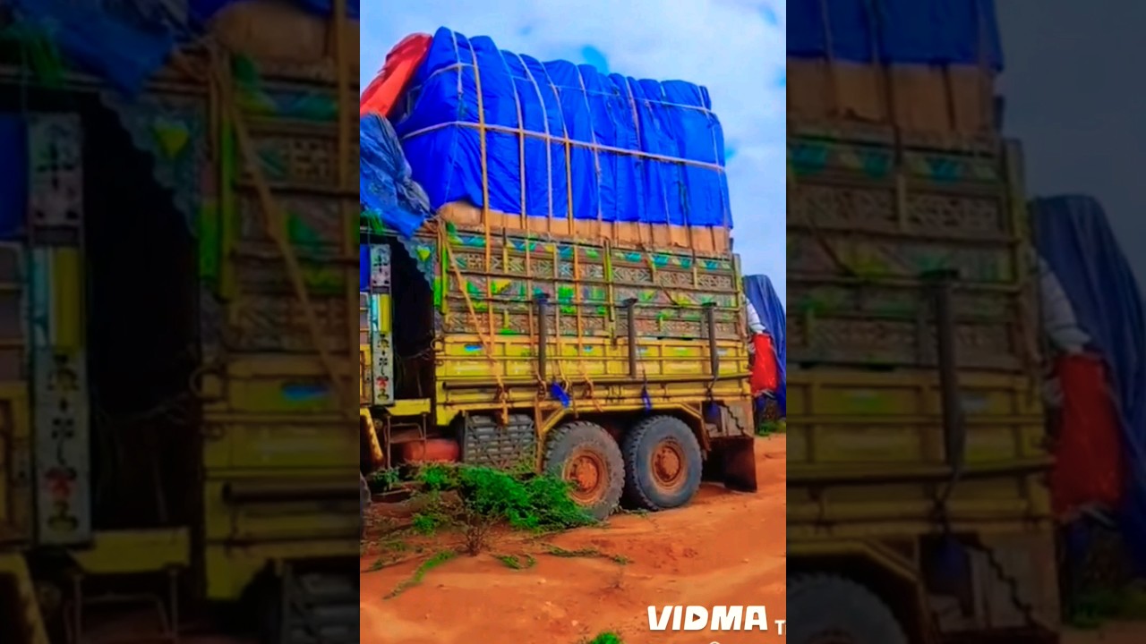 Old #FIAT-TM big loaded made in #Italian🇮🇹1962-still💪hero abilities a work in#Somalia🇸🇴#shortsvideo