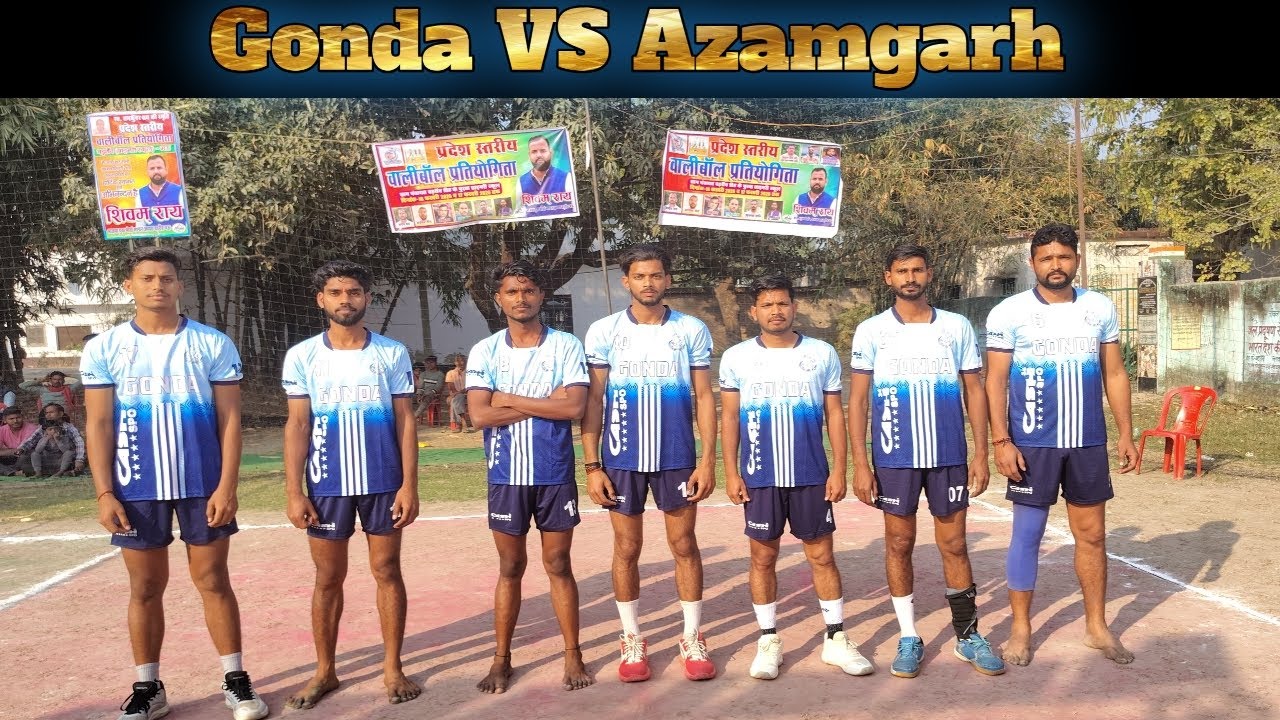 Azamgarh VS 😡 Gonda  #gorakhpurvolleyball
