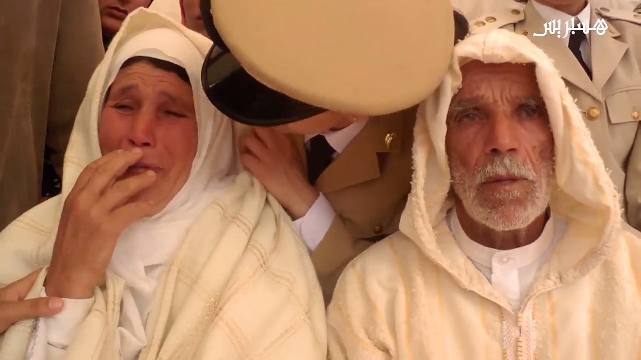 مع عائلة شهيد الجيش