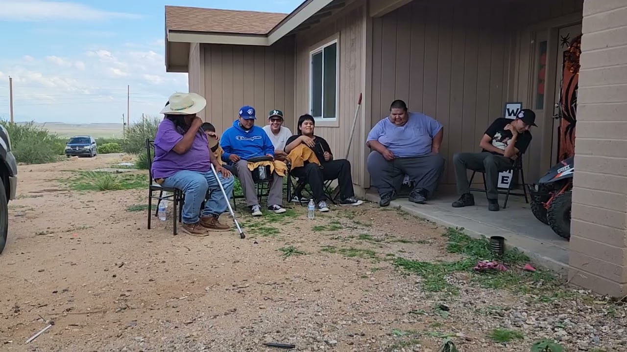  with son and grandsons ft his daughter as background singer lol