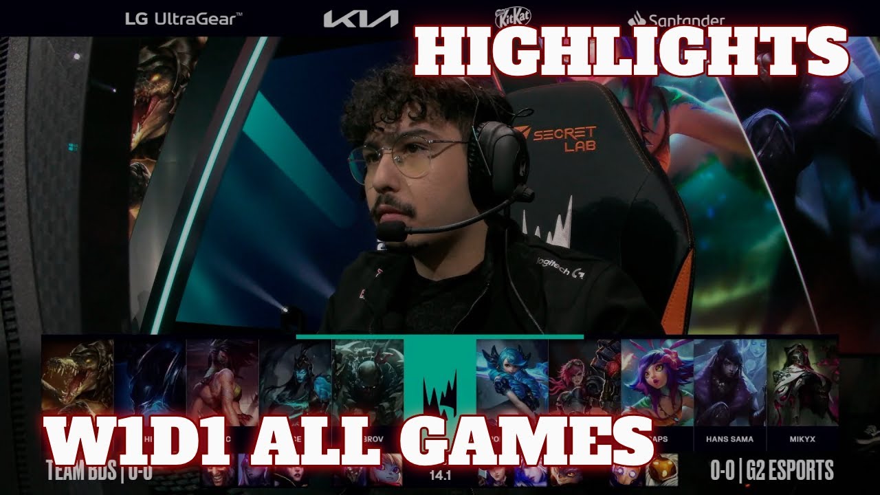 LEC Winter 2024 W1D1 - All Games Highlights | Week 1 Day 1 LEC Winter 2024