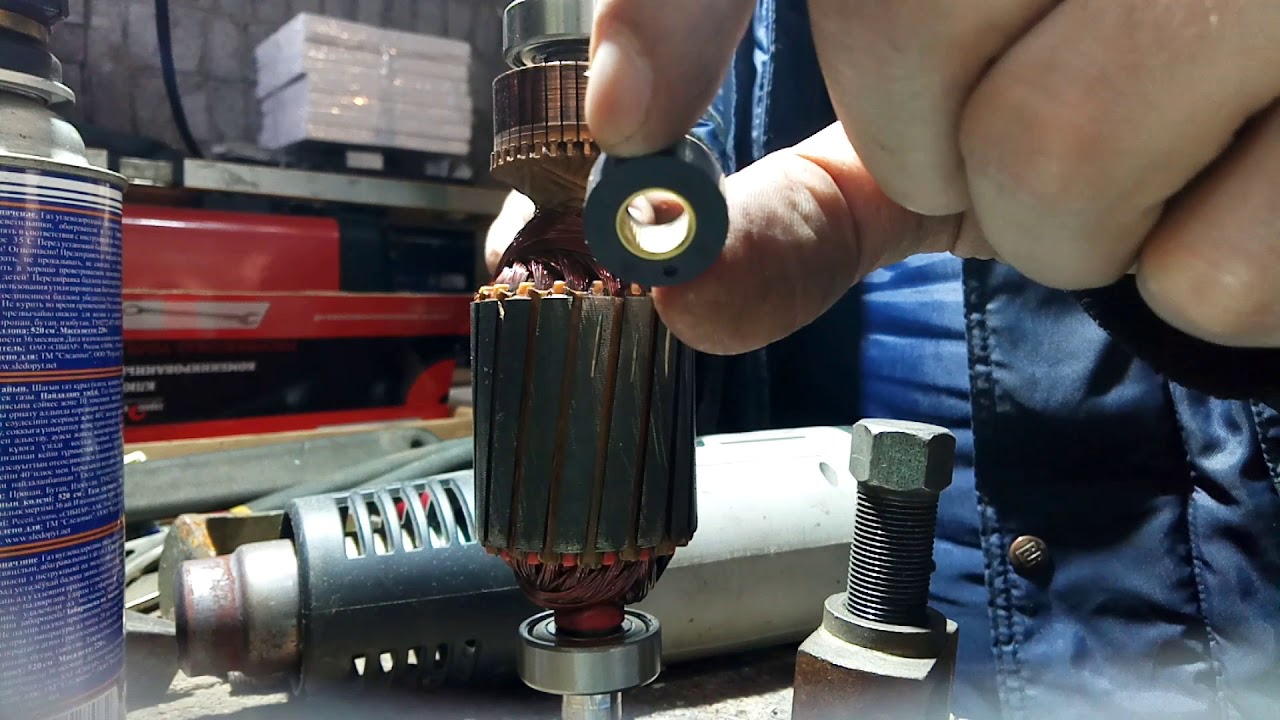 Ремонт тахо и замена подшипников электромотора BEKO