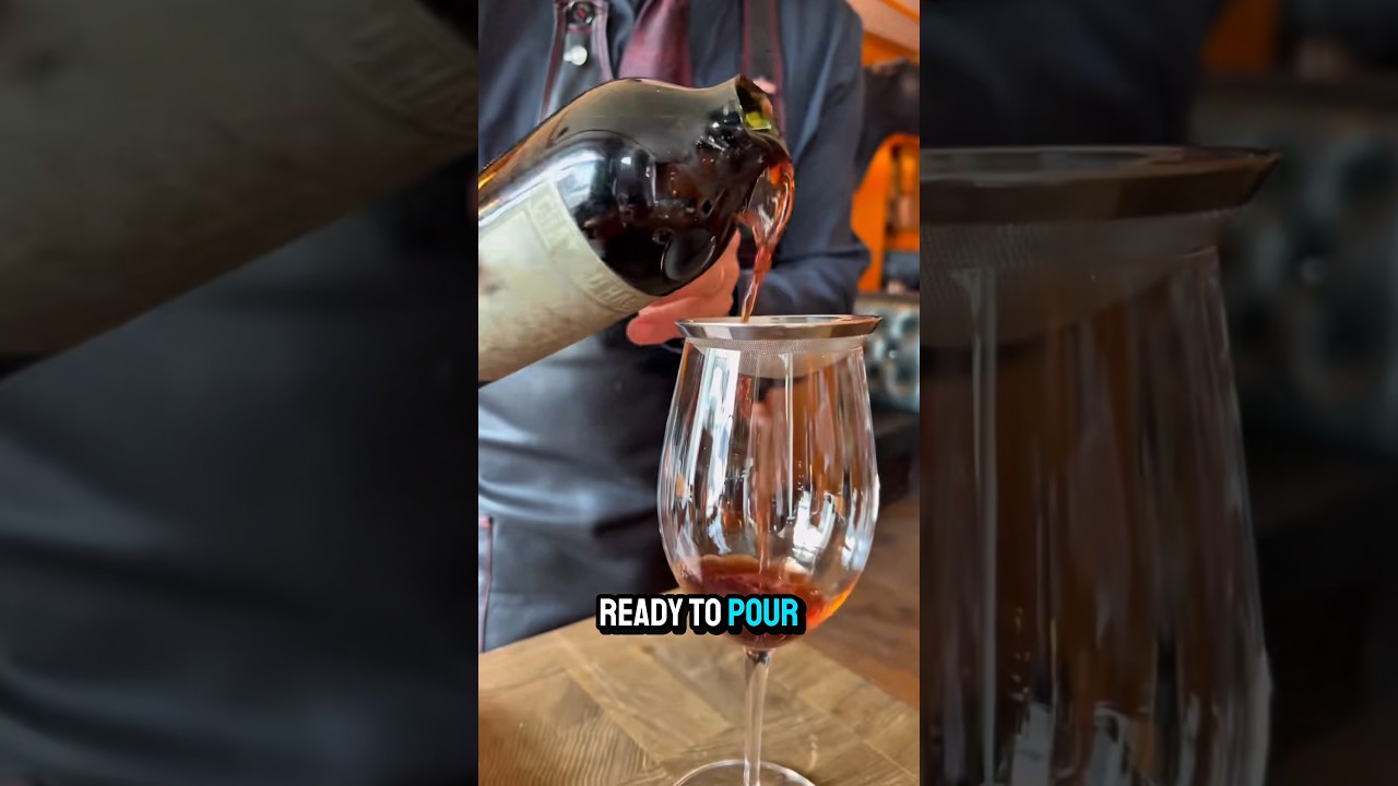 Why Experts Cut the Neck Off Old Wine Bottles #reels #facts