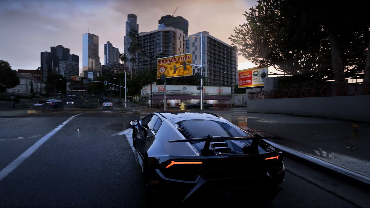 GTA 5 enhanced Ultra realistic graphic with Ray Tracing