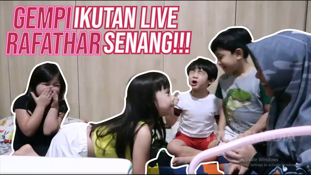 Gempi, Arsy, dan Arsya Ikutan Live Bareng Rafathar! | JANJI SUCI (20/6/20) P4