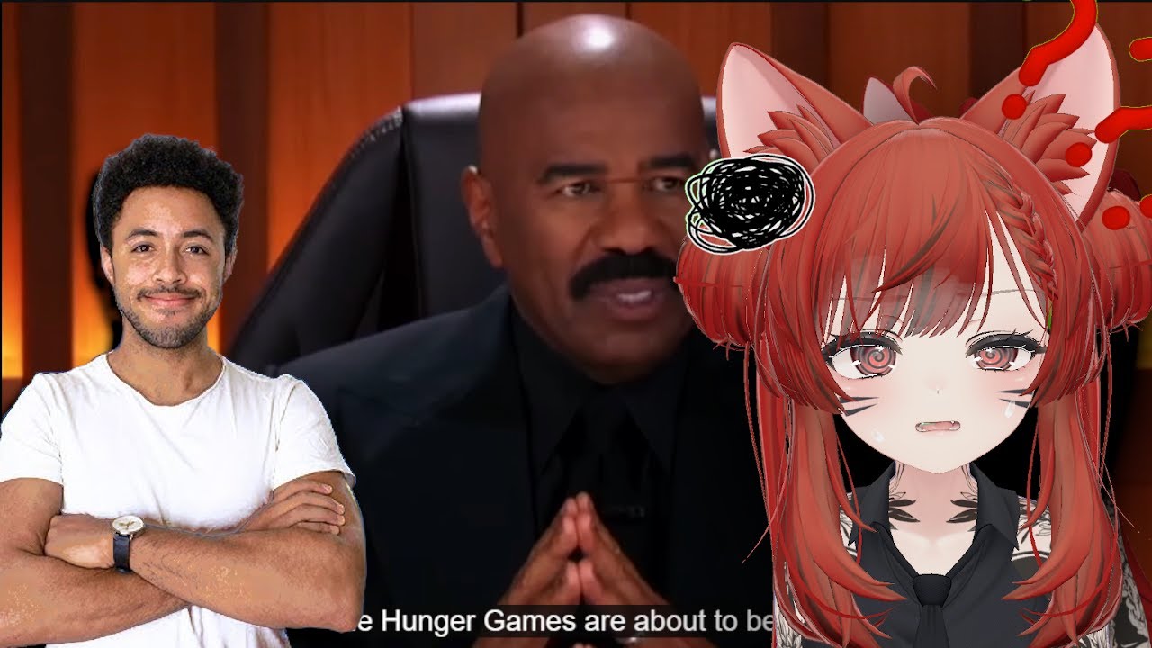 FoxyMoxAE Meets Modern Court: Vtuber Reacts to Steve Harvey Is A Judge Now by Jarvis Johnson! Gold