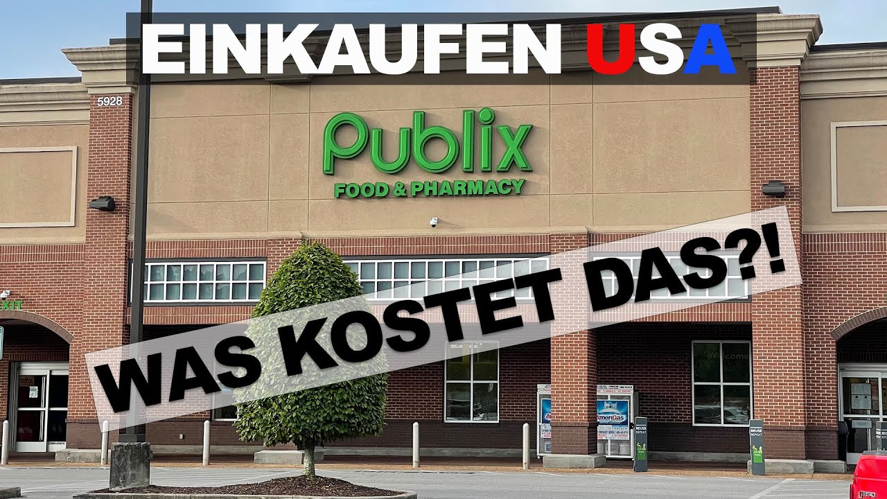 Deutscher Grosseinkauf im amerikanischen Supermarkt // USA Supermarkt // Und Tschuess Deutschland