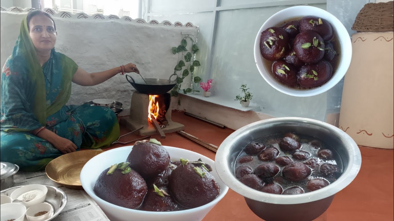 How to make gulab jamun recipe . हलवाई जैसे गुलाब जामुन घर पर बनाए आसान तरीके से। Instant recipe. 