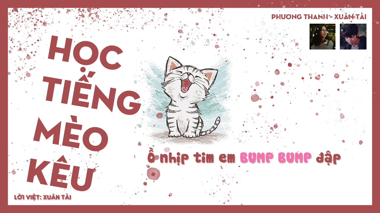 HỌC TIẾNG MÈO KÊU ( lời việt ) 学猫叫 TikTok | Xuân Tài x Phương Thanh