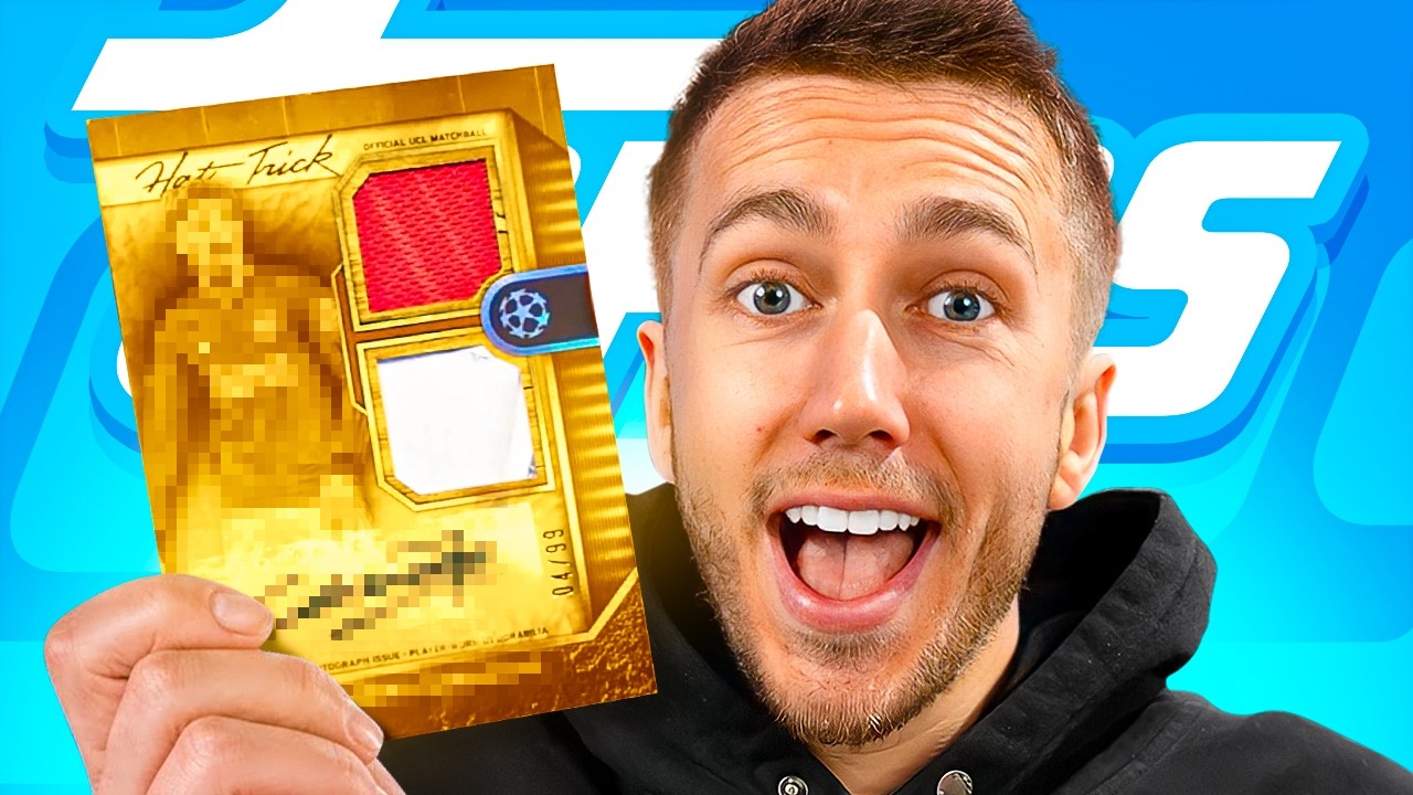 I Packed A *RARE* Hat-Trick Premium Football Card!