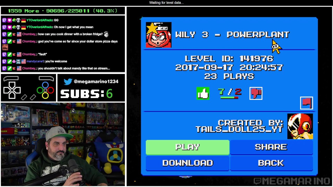 Mega Marino's Mighty Magical Mega Man Maker Monday Mayhem Madness